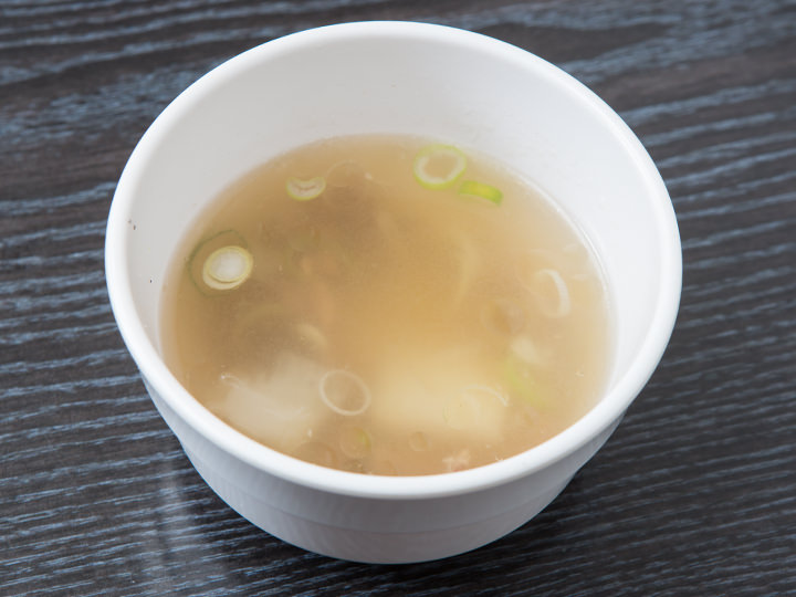 じんわり染み渡るスープ。美味しい!とおかわりしてしまう人も