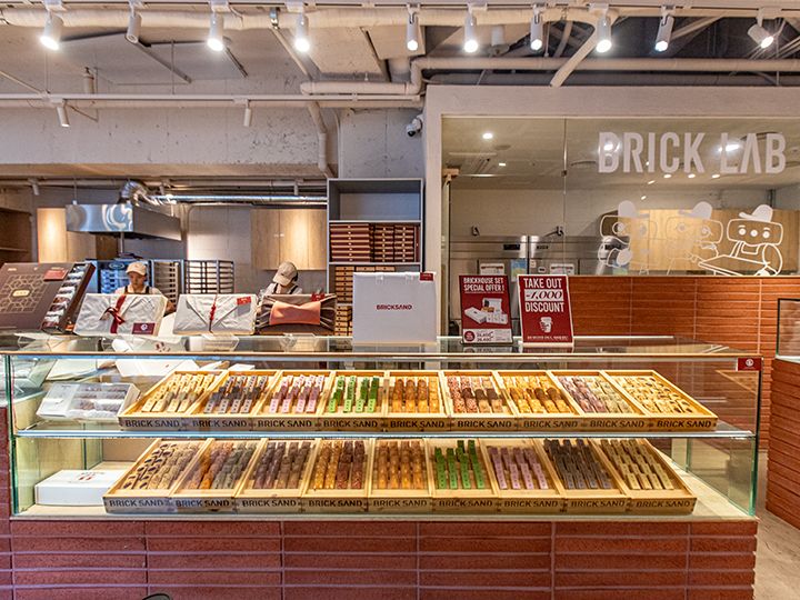 BRICKSANDソウル駅店
ブロック型のおしゃれなマドレーヌ
