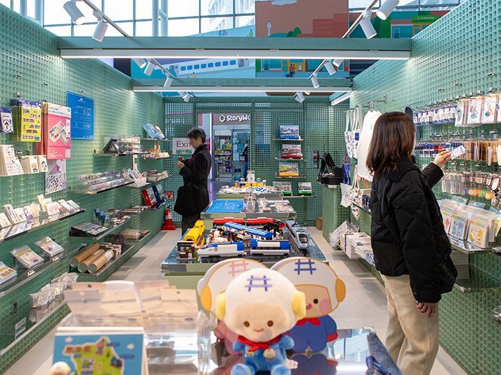 TRAIN MATES ソウル駅店
かわいいお土産もいろいろ