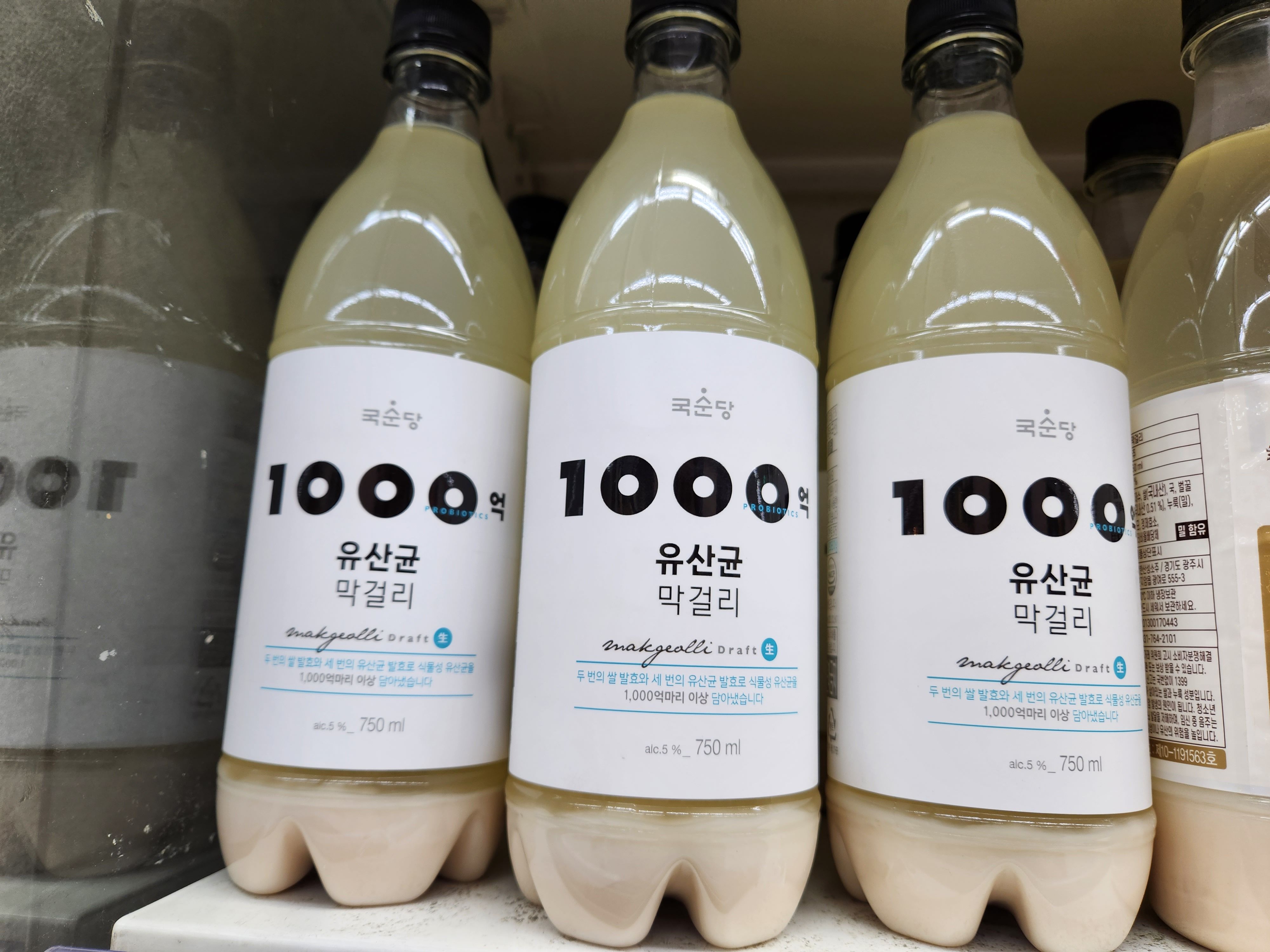 【生】1000億乳酸菌マッコリ(麹醇堂)750ml
