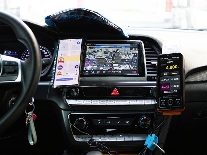 ソウルを中心に正式に導入された
アプリ式メーター