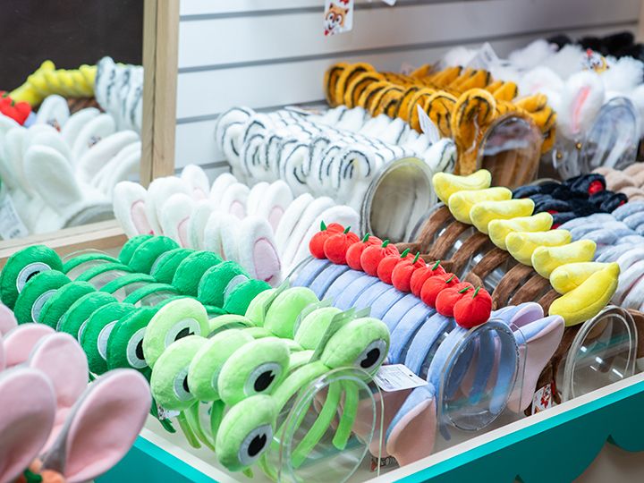 種類豊富でカチューシャ選びも盛り上がりそう