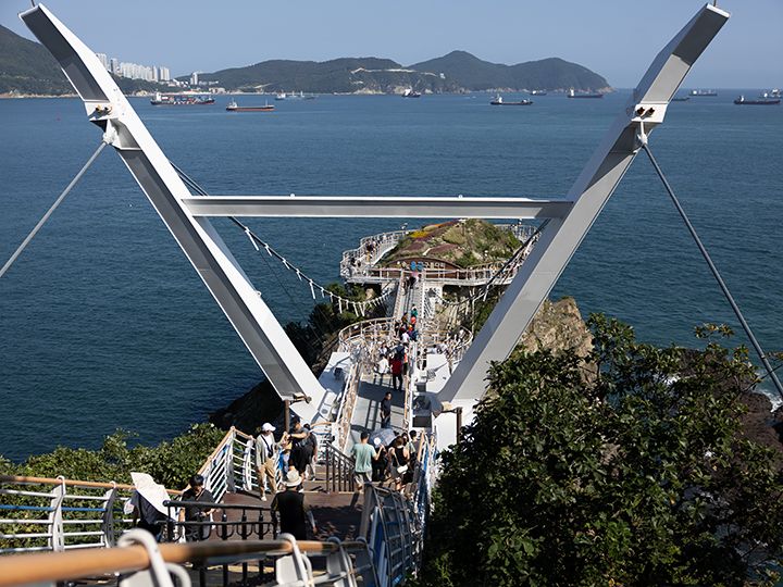 松島海上ケーブルカー｜南浦洞(チャガルチ市場)(釜山)の観光スポット