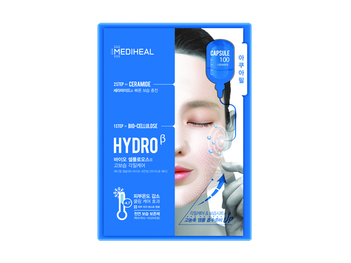 MEDIHEAL「カプセル100 バイオセカンダーム ハイドロベータ」(1箱10枚入り、3+1箱セット) 102ドル