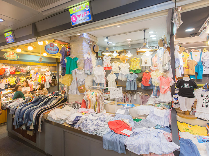 南大門子供服卸売り市場 おすすめショッピングスポット 韓国旅行 コネスト