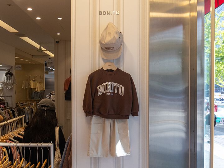 1階入口付近にある人気店「BONITO」