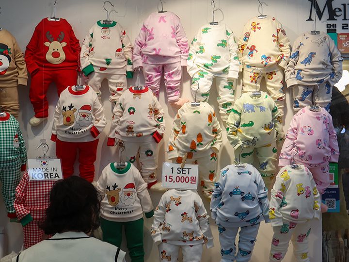 リーズナブルな韓国製の部屋着