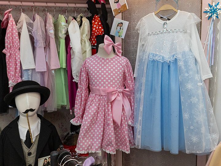 お出かけ用のドレス