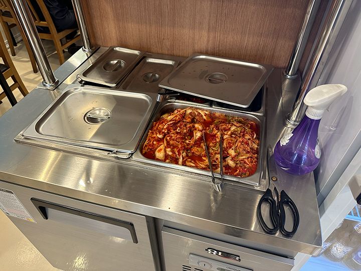 おかずの追加はセルフサービス