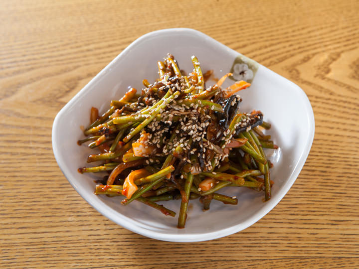 フグ皮の和え物