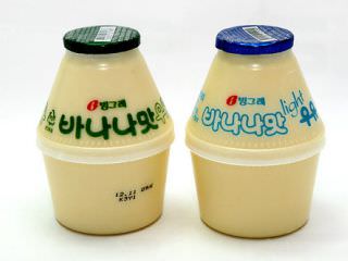 韓国人のソウルドリンク「バナナ牛乳」