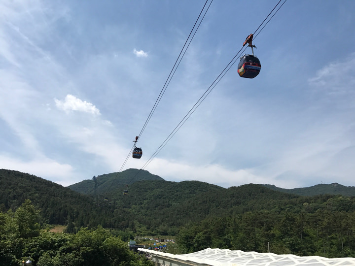 統営(トンヨン)の人気観光スポット「閑麗(ハルリョ)水道眺望ケーブルカー」