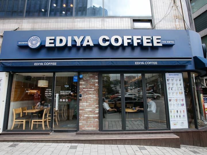EDIYA COFFEE 明洞駅店｜明洞(ソウル)のグルメ・レストラン｜韓国旅行