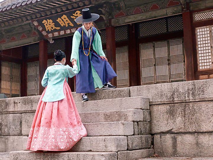 朝鮮時代の伝統帽子「笠」がモチーフ
※写真提供:ルミスペース