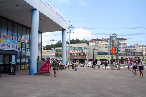 「江陵高速バスターミナル・江陵市外バスターミナル」