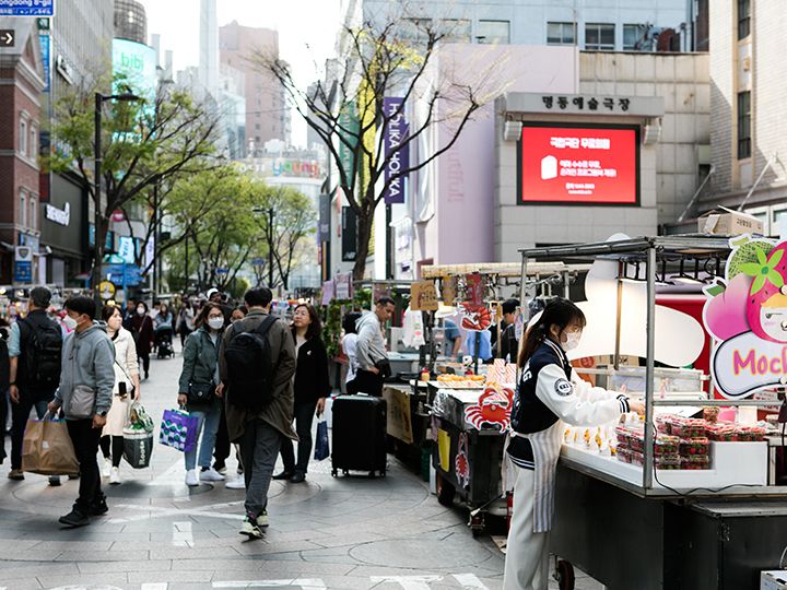 明洞屋台グルメ食べ歩き2023 | 韓国の屋台・B級グルメ｜韓国旅行 ...