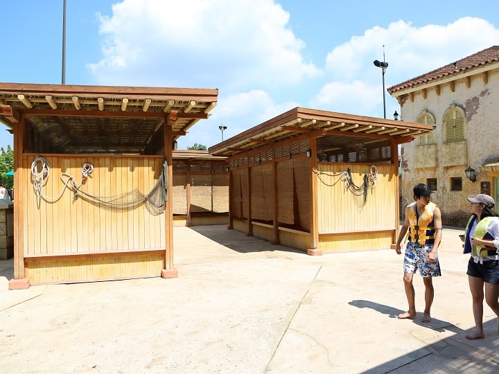 プライベート空間を確保できる「ビレッジ」