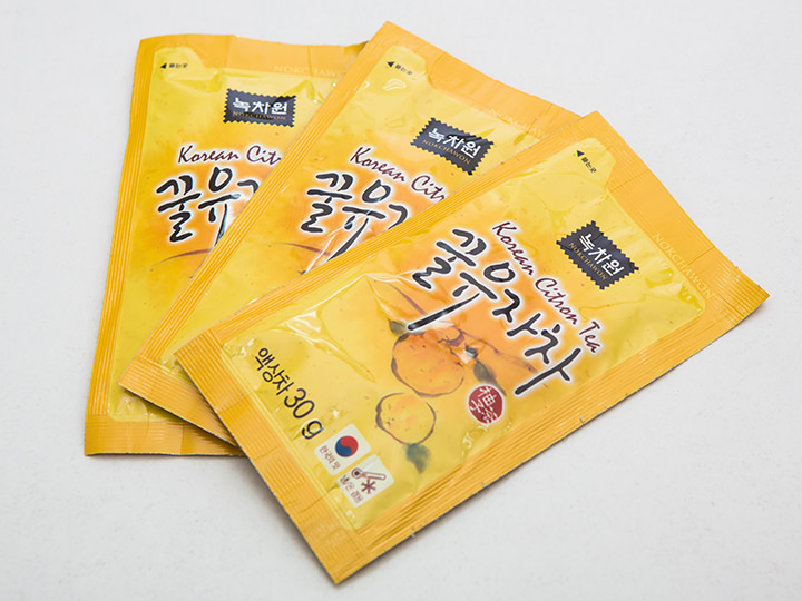 小分けのパウチ