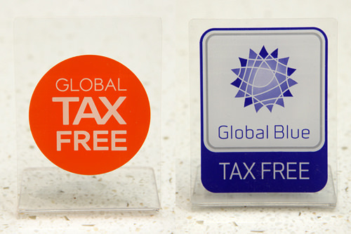 「TAX FREE」表示