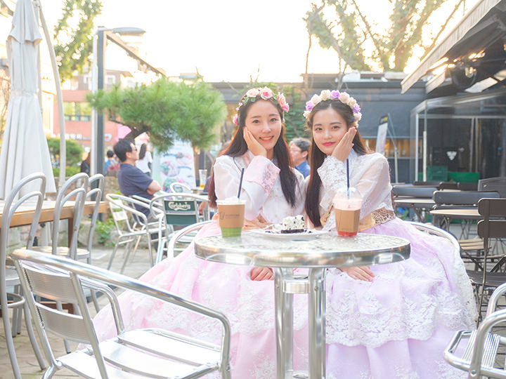 王女コース※写真提供：韓服レンタルショップ「inkorea韓服」