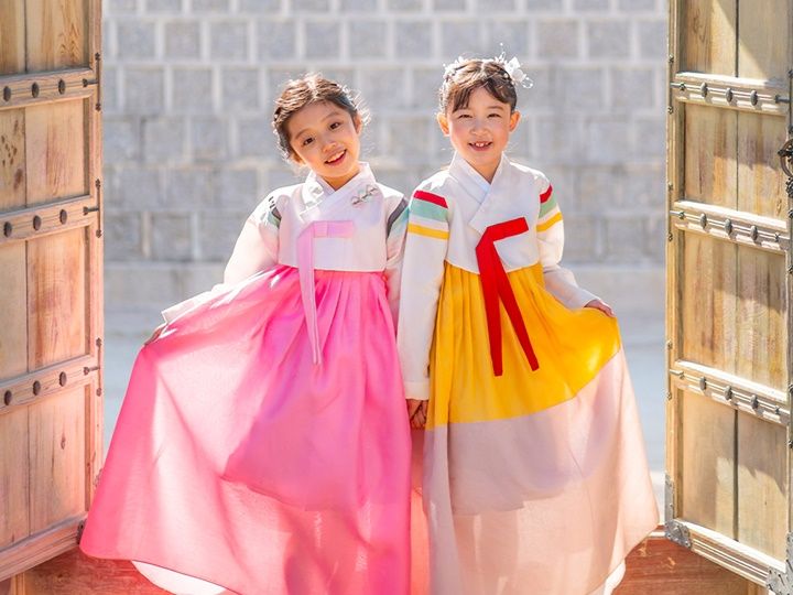 チマチョゴリ セット 韓国伝統服 한복 女の子 3歳 4歳 韓服