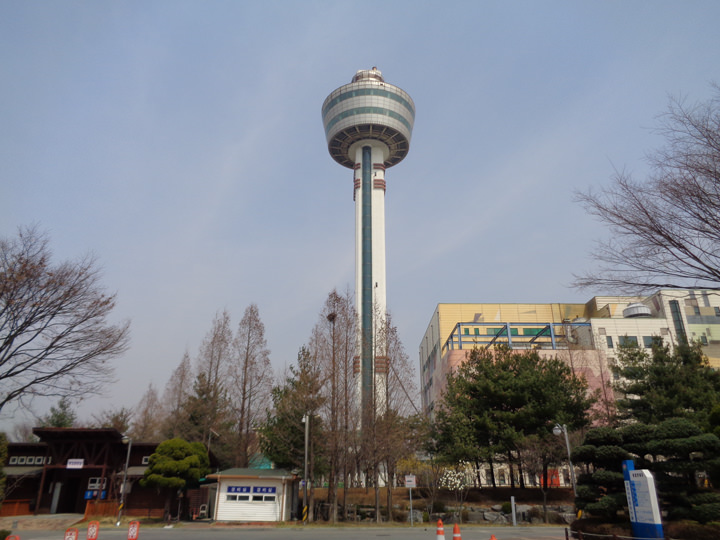 漢江やソウルを一望できる「九里タワー」