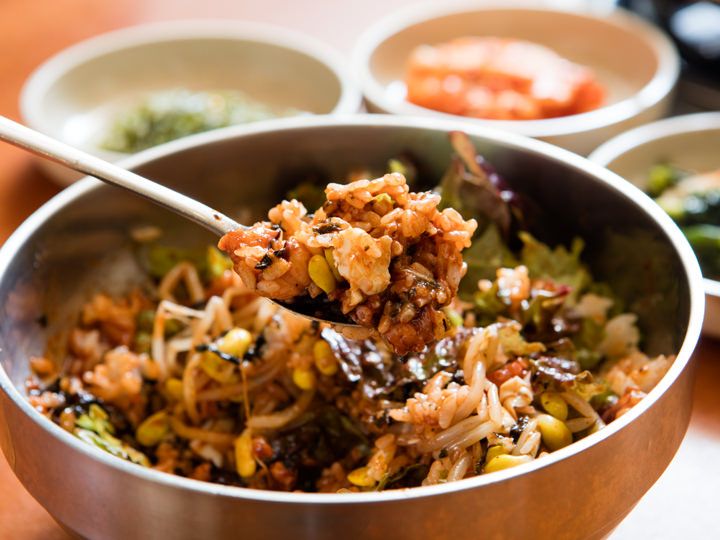 テナダダコ入りビビンバ