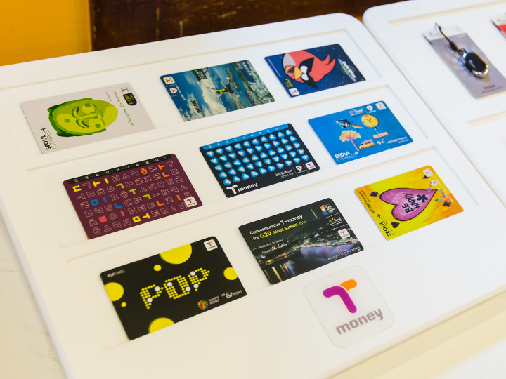 T-moneyカードの展示館兼ショップ「T-money Town」