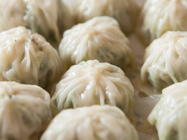 肉汁をしっかり包んだ柔らかい皮