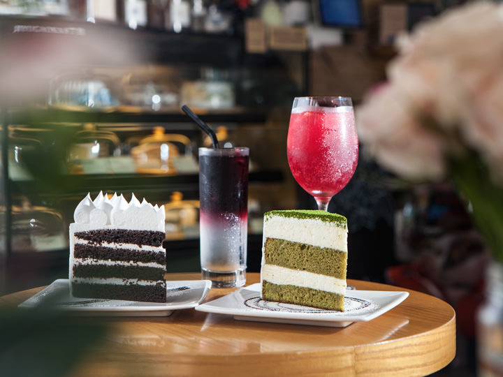 日本スタイルのケーキが人気のカフェ「JIYUGAOKA８丁目 三清店」