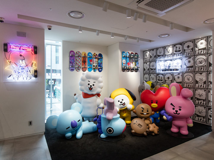 Lineフレンズストア L7弘大店 Bt21 弘大店 弘大 ソウル のショッピング店 韓国旅行 コネスト