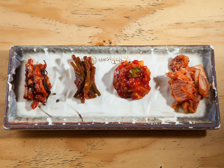 お手製おかず4種は日替わり