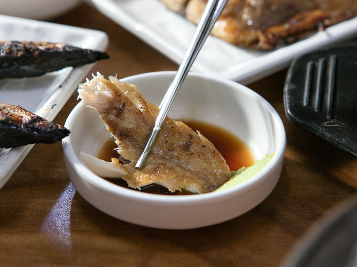 ワサビ醤油につけても美味しい