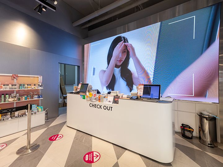 会計カウンター