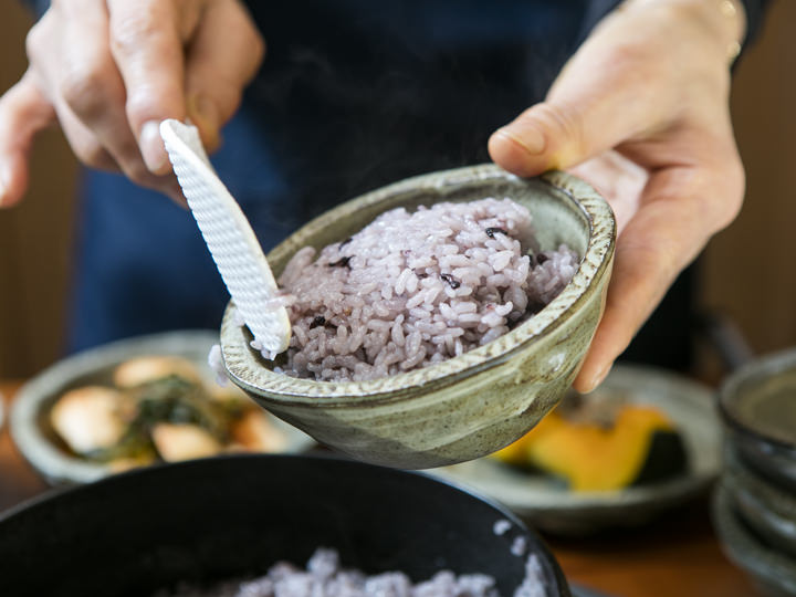 よそうところまでスタッフにお任せ