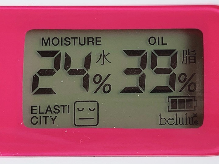 塗布前の水分量