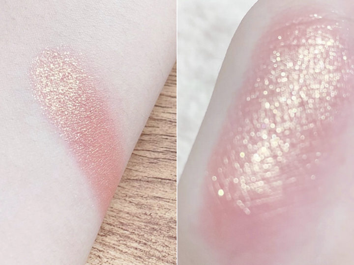 「G06」の色味とラメ感