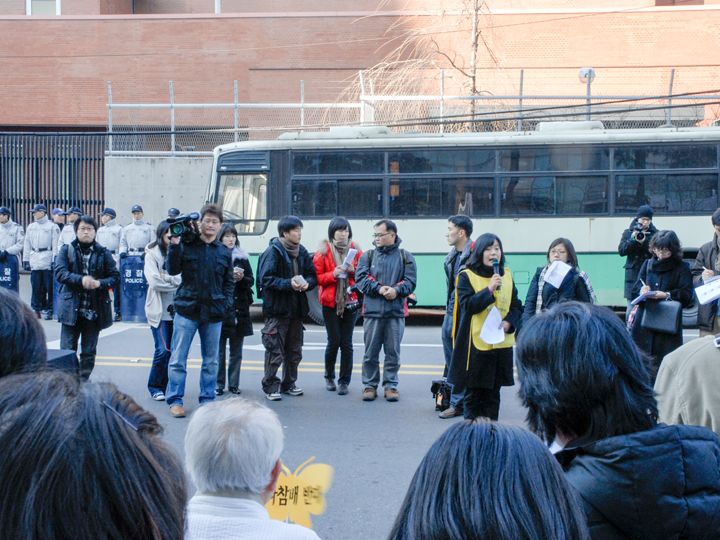 挺身隊問題対策協議会の代表者