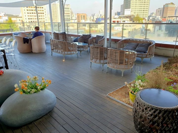 展望テラスカフェ「ソジンダム」