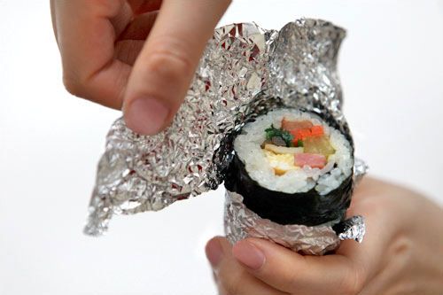 野菜キムパッでもハム入りが基本なので要注意