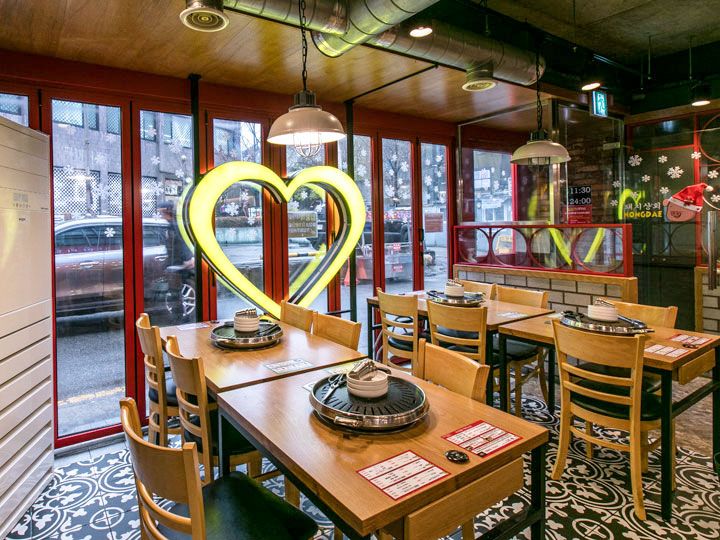 心をこめたサービスを意味するハートマーク