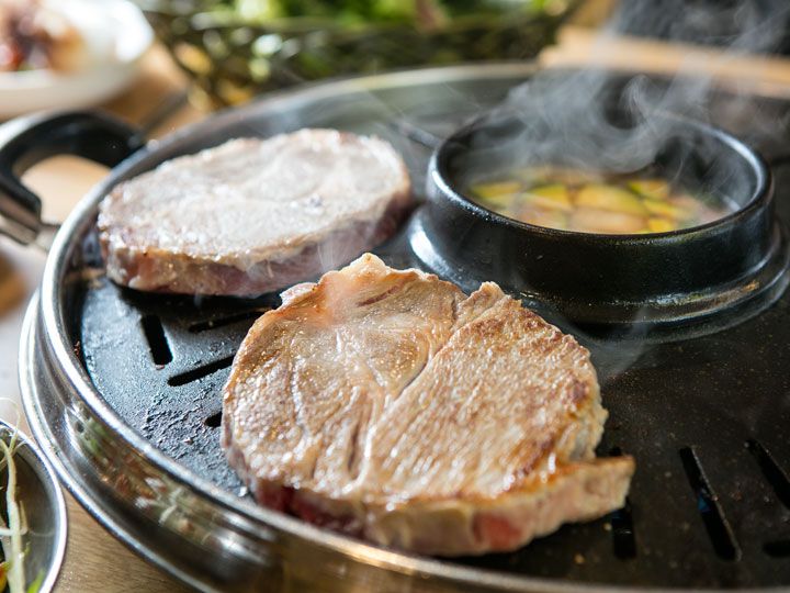 さっぱりとした味のモクサルも人気