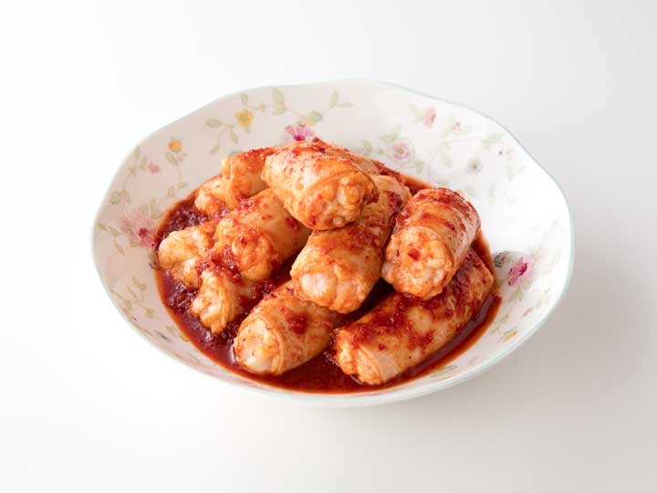 筒状の中に入っている脂身は、韓国では取り除かずに提供
写真提供:世光ヤンデチャン