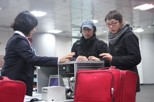 渡航認証がないと航空会社では搭乗券が発券できない