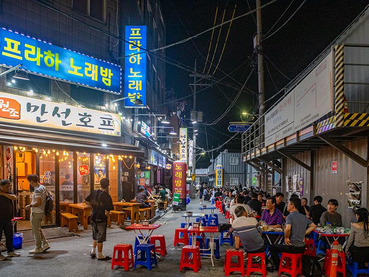 アジア感満載！乙支路3街駅レトロ飲み屋街 | ソウルおすすめエリア