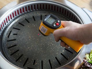 お肉の種類ごとに最適な温度を測定