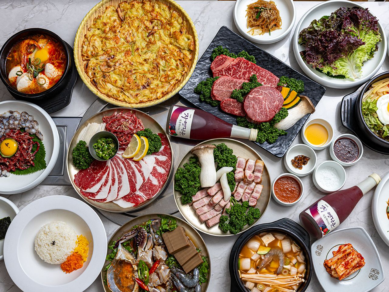 韓国 料理 明 洞