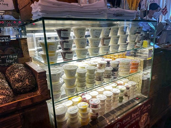 クリームチーズは別料金