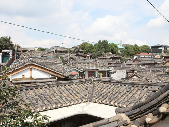 北村4景
嘉会洞(カフェドン)31番地の丘