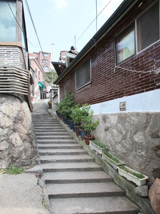 北村8景
三清洞石段